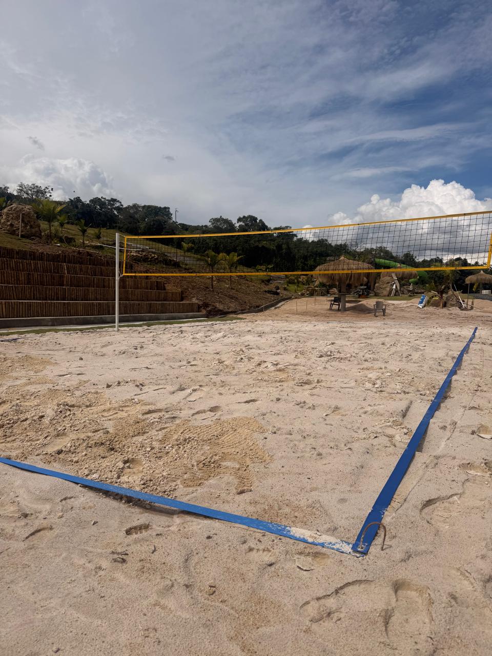 Cancha de vóley playa